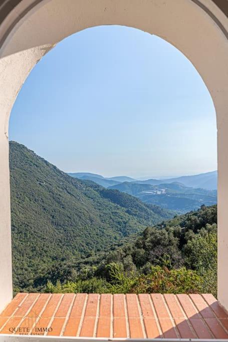 Havre De Paix Et Vue Exceptionnelle Proche Monaco Villa Peille Exteriör bild