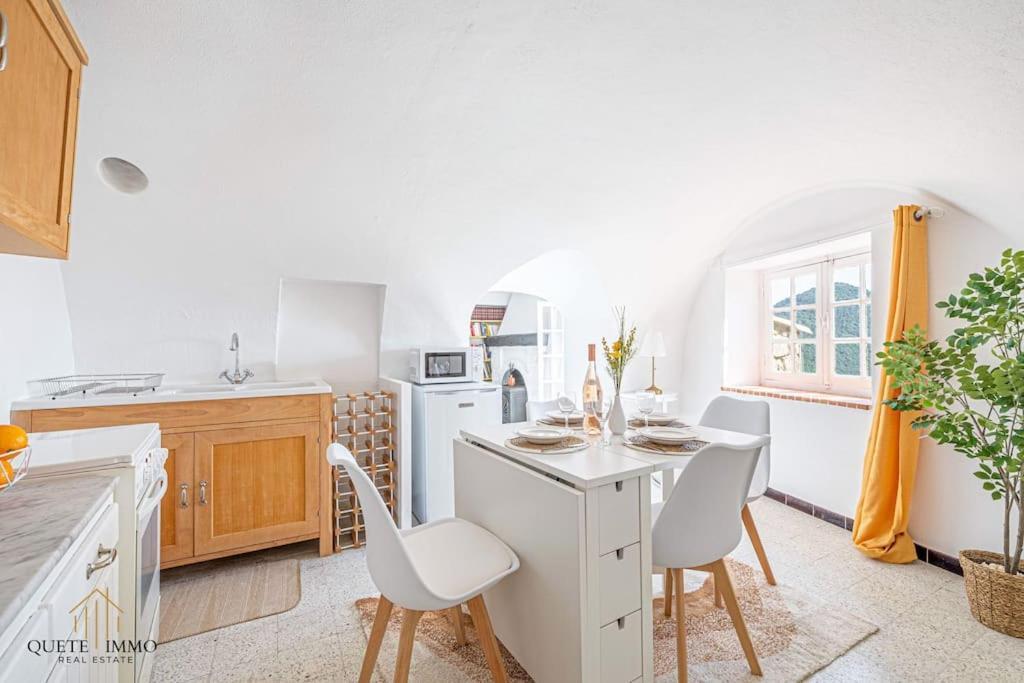 Havre De Paix Et Vue Exceptionnelle Proche Monaco Villa Peille Exteriör bild