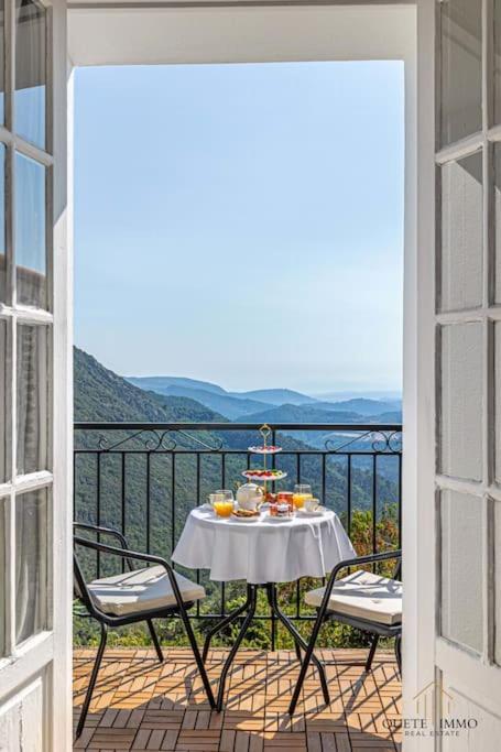 Havre De Paix Et Vue Exceptionnelle Proche Monaco Villa Peille Exteriör bild