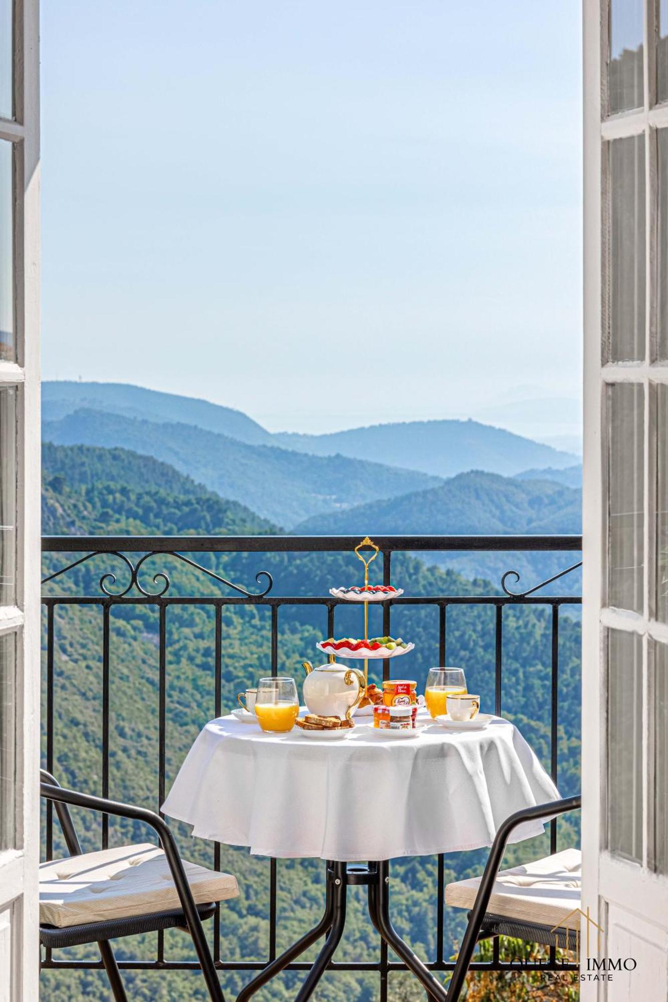Havre De Paix Et Vue Exceptionnelle Proche Monaco Villa Peille Exteriör bild